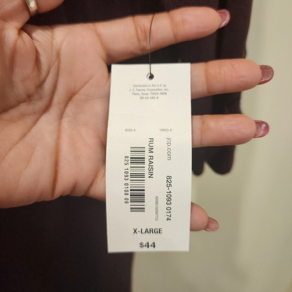 BOLD elements women's brown Short Sleeves sweater top NWT size XL - Picture 2 of 11